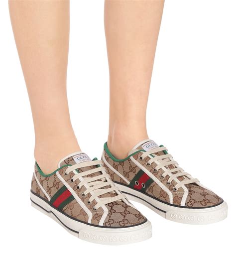 in my gucci tennis shoes|gucci 1977 tennis shoes women's.